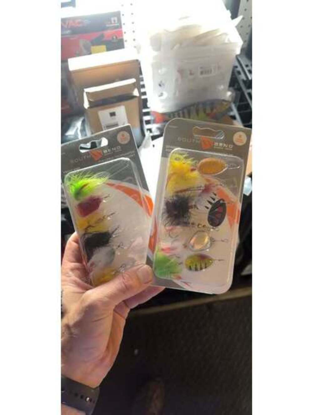 South Bend 6 Piece Spinner Lures